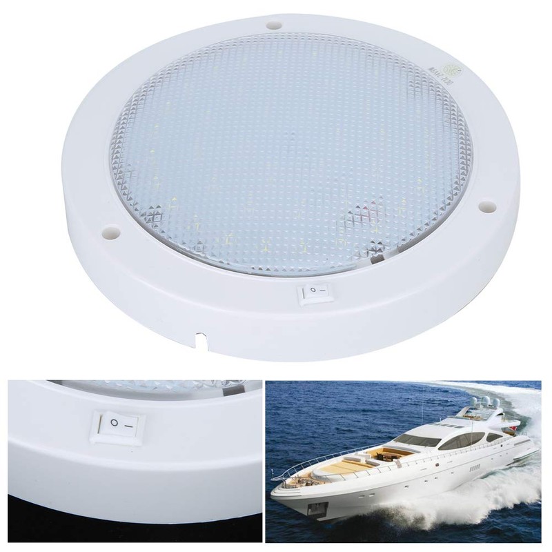Motorhome Boat Ceiling Light 840 Lumen DC LED Panel 12-24