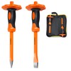 KOTTO 2 Pack Heavy Duty 12-Inch Chisels Set With Hand