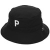 Puma Men's Bucket Hat, Golf, P Earmuffs Hat, PUMA Black
