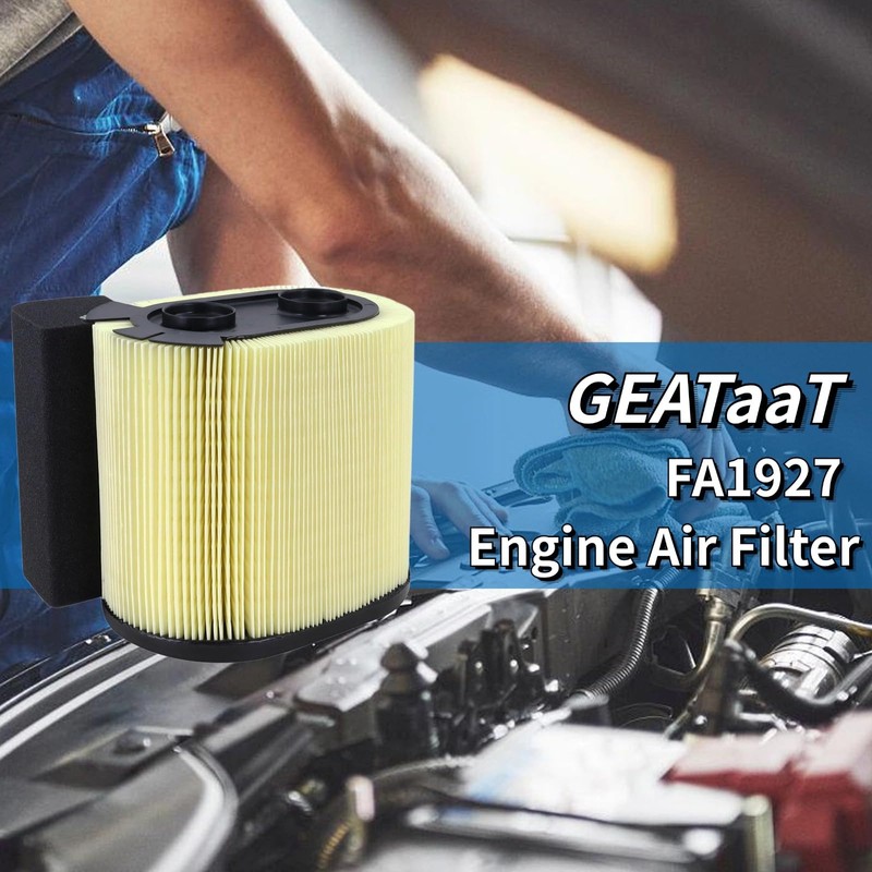 FA1927 Engine Air Filter Compatible with 2017 2018 2019 Ford