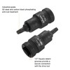 sourcing map T30 Torx Bit Socket 55mm/2.17" Length 1/2" Square