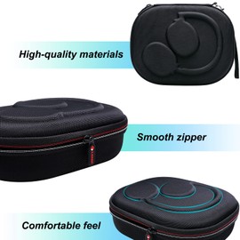 XANAD Black Hard Case for JBL Live 650BTNC/400BT/500BT/460NC and JBL Tune 570BT/720BT/510BT/660NC/700BT/710BT/760NC/750BTNC/ 660 BTNC/560BT/520BT/670BT/T770nc Bluetooth Wireless Headphone