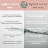 Xylitol Mints for Oral Care - Choco-Mint flavor, 100% Xylitol