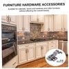 COHEALI 4pcs Silent Hydraulic Soft Close Cabinet Hinges for Aluminum