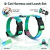 YooxArmor Adjustable Cat Harness and Leash Set, Escape Proof Kitten