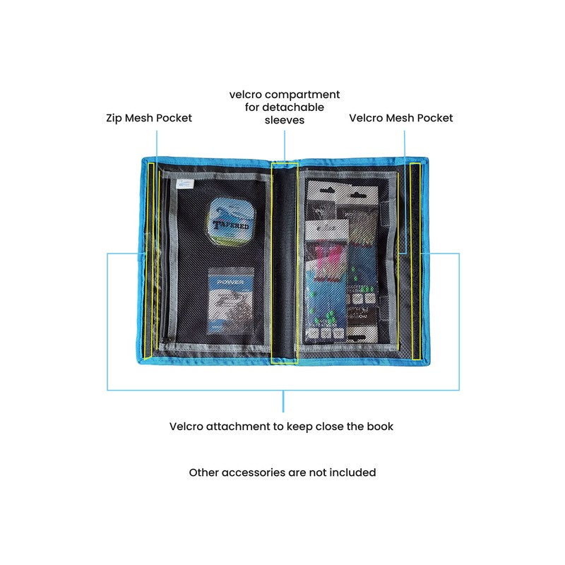 AbuAdiyat HOOKBOOK Sea Fishing Rig Organizer (Wallet)