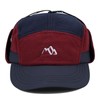 Clape Warm Earflap Baseball Caps 5 Panel Winter Cap Woolen