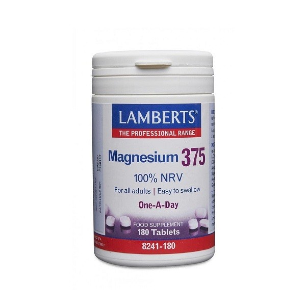 Lamberts Magnesium 375 180tabs