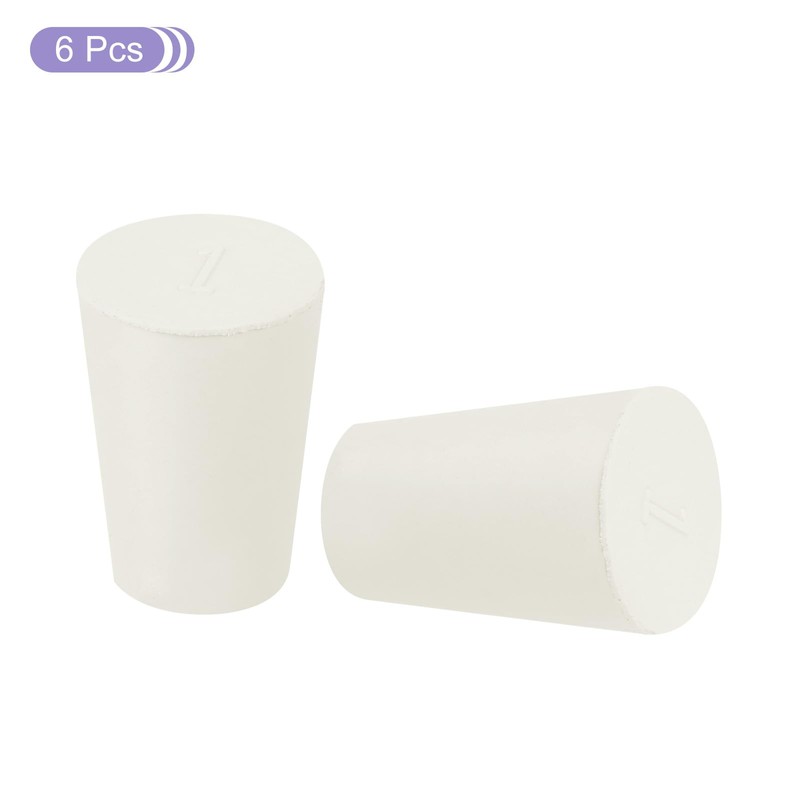 sourcing map Rubber Tapered Plug 14mm to 19mm Solid Test