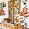 ARGOOFG Fall for Jesus Cross Garden Porch Flag Decor 12"x18"