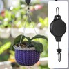 Bvtpoyy Plant Rollers Hooks Hanging Basket Hanger