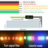 Vooda Car Front Grille LED Light Strip Kit,4X24''Car Exterior Decorative