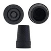 Stock-Fachmann® Stick Capsule Rubber Buffer Rubber Sleeve Protective Cap Black