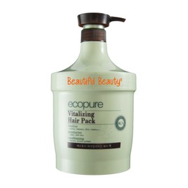 SOMANG ECOPURE VITALIZING HAIR PACK 1000ml  - NATURAL ORIGIN INGREDIENTS 86.7%