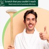 Renook Back Scratcher for Men, 22'' Oversized Bamboo Body Scratcher