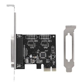 Cuifati PCIE Parallel Port Card, PCIE Parallel Port Card Pressure Port LPT PCI-E LPT Printer Card Adapter DB25, PCI-DB25-LPT Parallel Port Expansion Card for, Default
