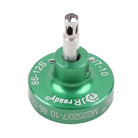 JRready 86-12S M22520 7 09 CRIMP TOOL POSITIONER work with YJQ-W7A(M22520/7-01) crimper for 16-20awg wire harness Pin Socket/Contacts crimp