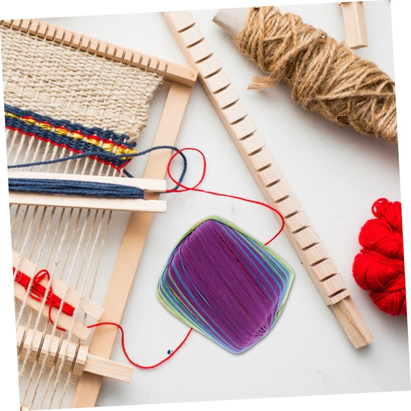 NUOBESTY 1 Roll Cotton Yarn Knitting Yarn Material Dyed for