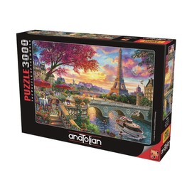 Anatolian Puzzle - Blooming Paris, 3000 Piece Jigsaw Puzzle #4919
