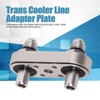 Transmission Cooler Line Adapter Plate with 6AN Fitting 551121 6AN