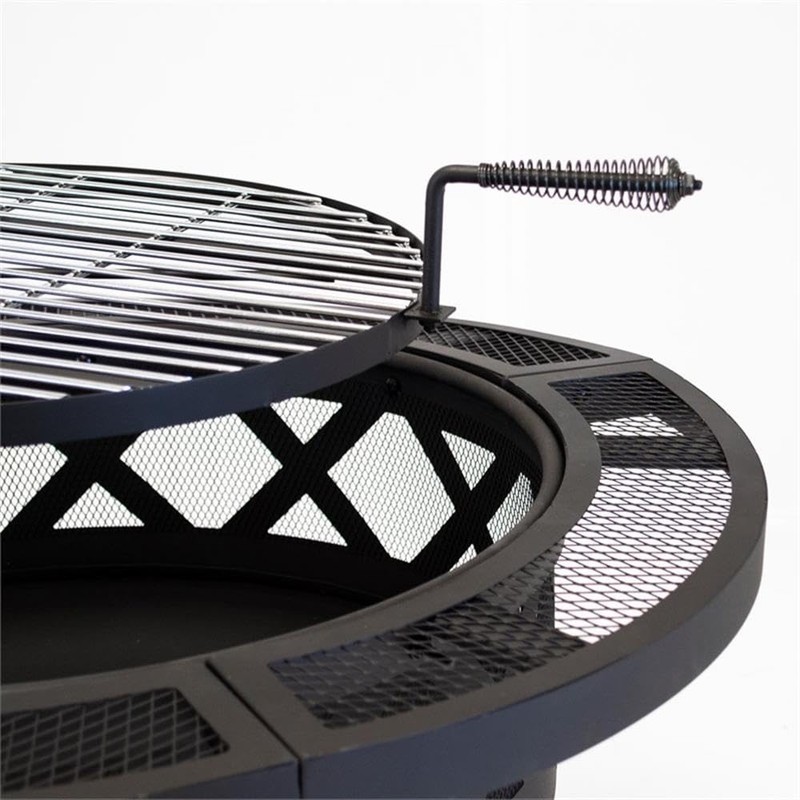 Outdoor Leisure Products 5511 32" Black Roundup Fire Pit with