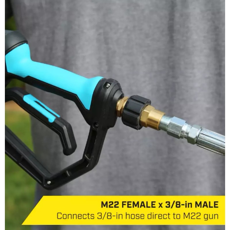 SurfaceMaxx 4500 PSI 3/8" Brass Gas or Electric Pressure Washers