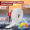 XFasten Self Fusing Silicone Tape Waterproof White– 1" x 36