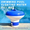 Yisscen Pool Dosing Float, 5 Inch Chlorine Dosing Float, Adjustable,
