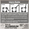 Meteor Essential Olympic Quick-Release Barbell Collars, Aluminium Collar, Barbell Clamp,