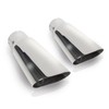 Stainless Works - Flat Oval Exhaust Tips 3in Inlet (priced