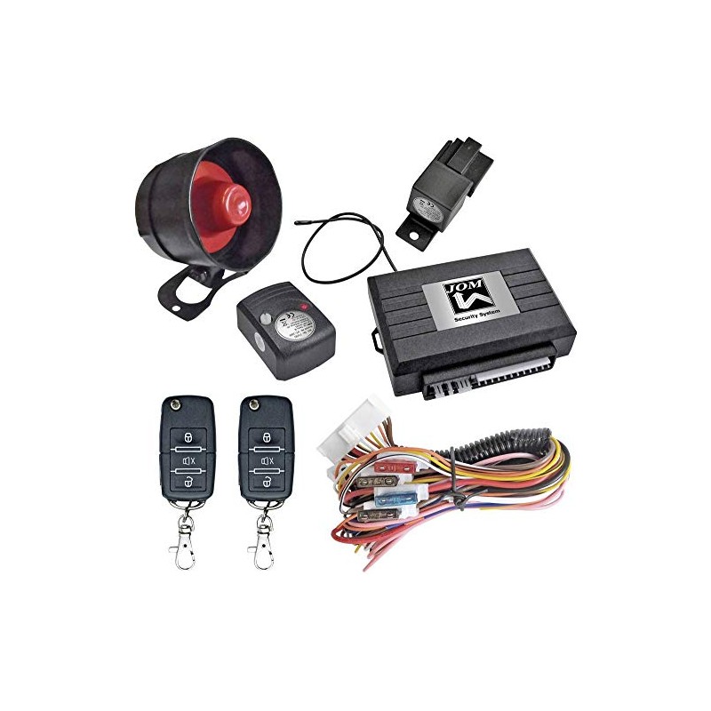 JOM 7106 Alarm Security System, universal, with folding keys and
