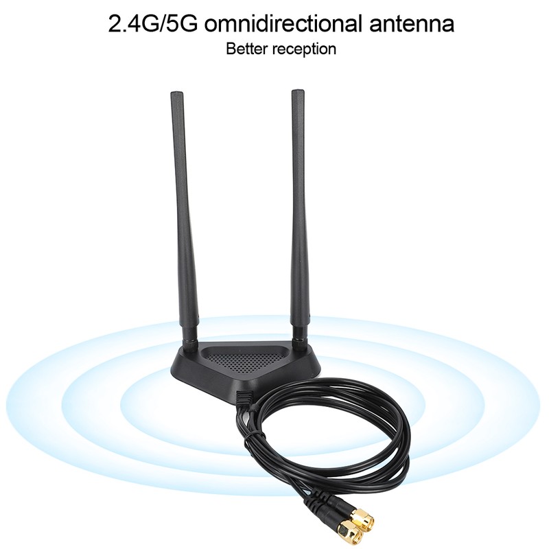 Dual‑Band Antenna 2.4G / 5G SMA 6DB Omnidirectional High Gain