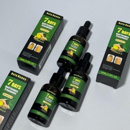 Hola Honey 7 Days Ginger Nail , moisturizes and thickens nails - longer, stronger and brighter nails with vitamins B and E Moisturizer Manicure Repair Comfort - Colour: 3 pcs ( Buy 3 get 1 free ! )