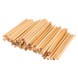 Toddmomy Bee House Making Materials 100pcs Natural Reed Bee Tubes Beehive Tubes for Bee Hotels Refill