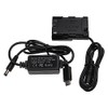 vhbw USB Power Supply Compatible with Canon EOS 5DSR, 60Da,