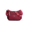 T.Y.ryanryan Women's Shoulder Bag, Lightweight Nylon Crossbody Bag, red (dark