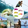 Saltwater Fishing Lures,5X Realistic Trout Lures with Hooks - Slow