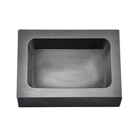 PMC Supplies LLC 1 lb Pound Rectangle Copper CU Graphite Ingot Mold for Melting Casting Refining Scrap Jewelry