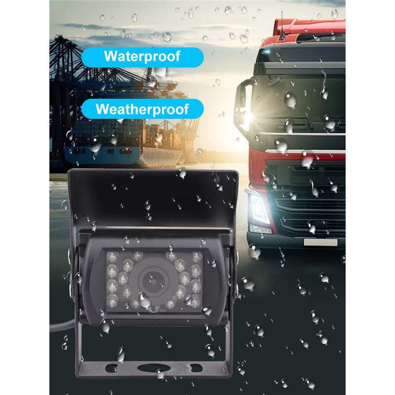 12/24V Truck Bus HD Infrared CCD Night Vision Camera Visual