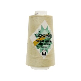 Signature Thread Signature Ctn 3000yd 100% Cotton Quilt Thread 3000 Sand Dollar