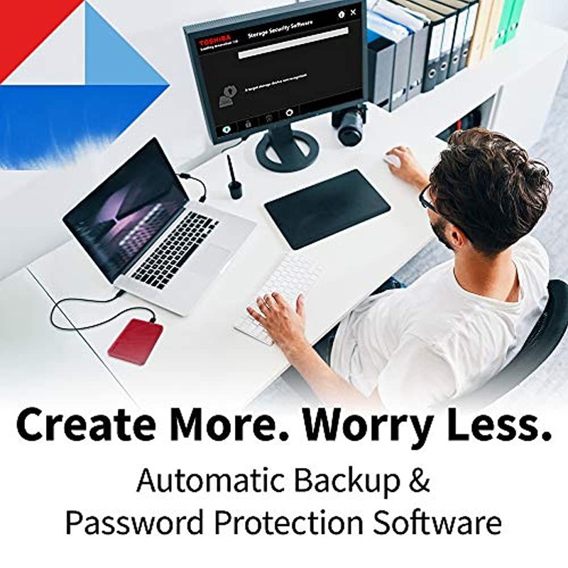 Toshiba Canvio Advance Disco Duro Externo de 2TB USB-A 3.0