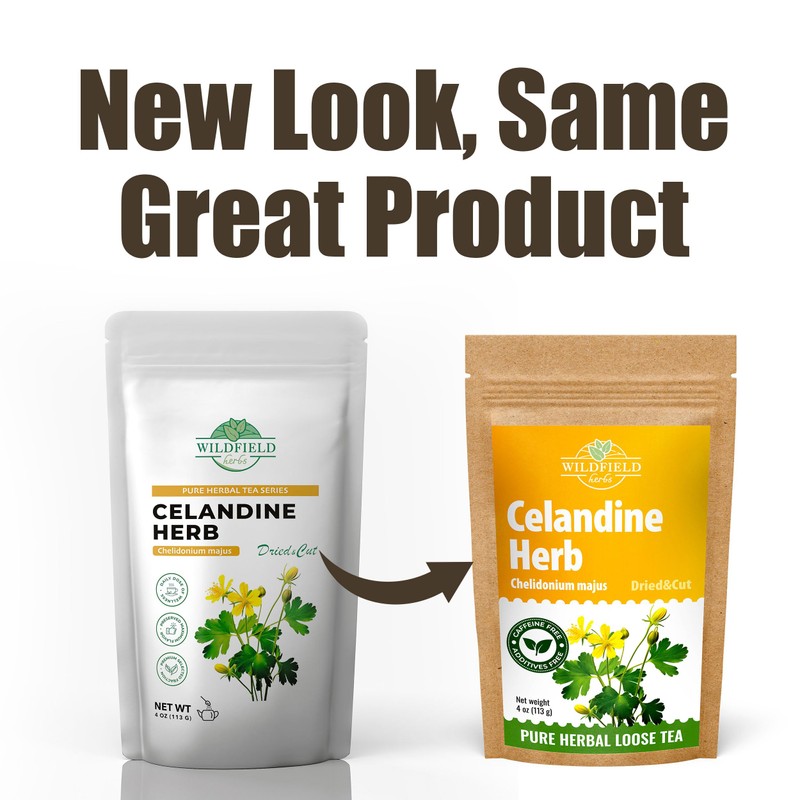 4 oz. Celandine Herb Herbal Tea (Chelidonia) - 113g Pigweed