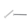 SBRRAIL 1.2 Inch Long 6-32 Thread Wall Plate Screws for