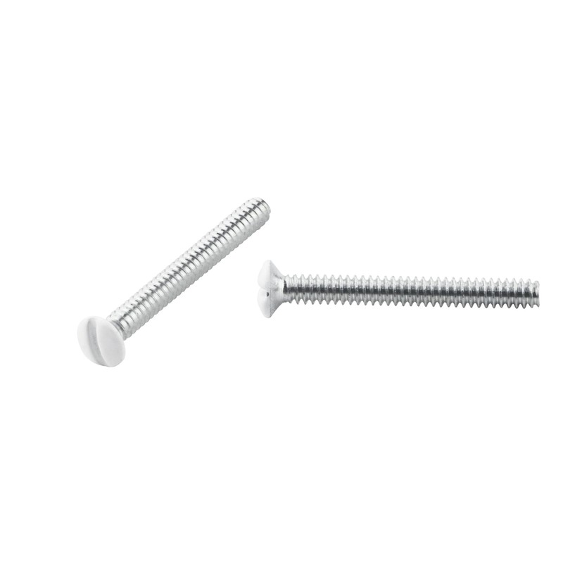 SBRRAIL 1.2 Inch Long 6-32 Thread Wall Plate Screws for
