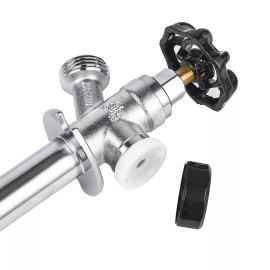 EFIELD 6" Anti-Siphon Frost Free Sillcock 1/2" Pex-A Expansion X 3/4" Hose Bibb