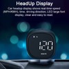 Universal Headup Display LED Digital GPS Speedometer HUD Support Overspeed