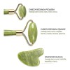 Kit Rodillo Y Piedra Gua Sha Masajeadora Anti-arrugas Kit 2