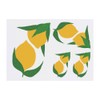 Azeeda 4 x 'Zitronen am Baum ' Temporäre Tattoos -
