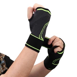 Faletony Wrist Bandage, Pack of 2, Wrist Support, Breathable Wrist Strap, Sports Bandages for Sports, Fitness, Sports Protection