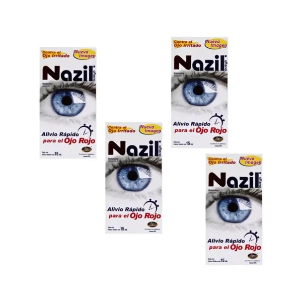 Nazil Oft 15 Ml Pack C/4 Pzs